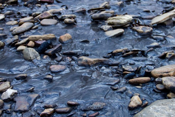 Coal Slurry: Thick, Black, Toxic
